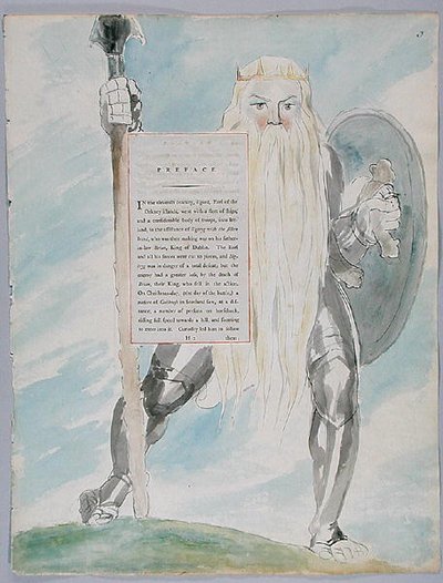 Le Sorelle Fatali, design 69 da Le poesie di Thomas Gray, 1797-98 da William Blake